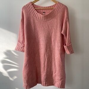 Free People Blush Knit Pullover